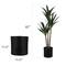 American Art Decor 5ft Artificial Dutch Iron Tree in Cement Pot Faux Plant